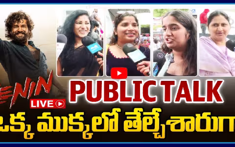 Akhil Akkineni Lenin Movie Public Talk Video