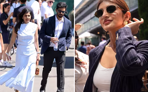 వింబుల్డన్ లో సందడి చేసిన.. హీరోయిన్స్ శ్రీలీల కల్యాణి ప్రియదర్శన్