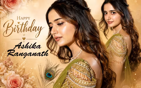 అందాల ఆషికా రంగనాథ్ పుట్టినరోజు స్పెషల్ (ఫొటోలు)