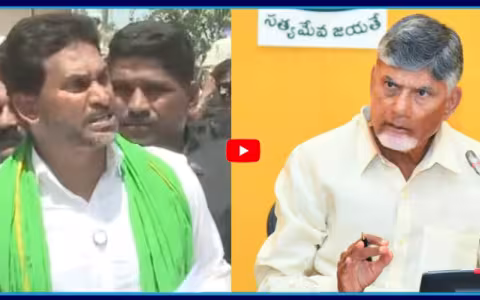 YS Jagan Satirical Comments on CM Chandrababu