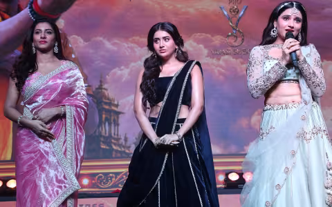 &lsquo;రంభ ఊర్వశి మేనక&rsquo; సినిమా ప్రీ-రిలీజ్ ఈవెంట్&zwnj; (ఫొటోలు)