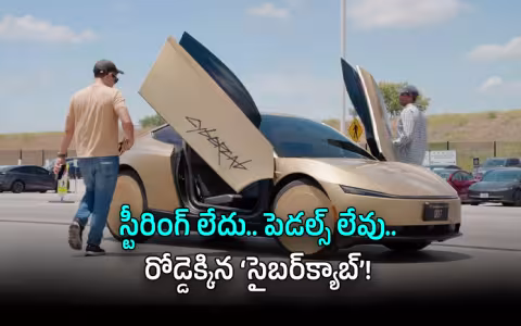 టెస్లా డ్రైవర్&zwnj;లెస్ రోబోటాక్సీ!