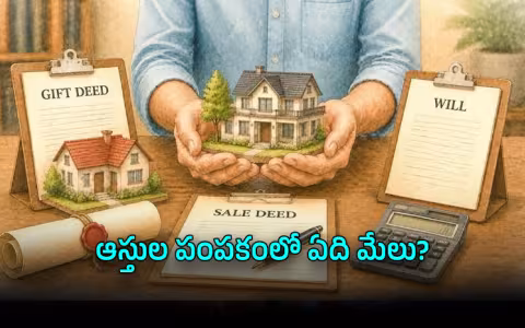 జీవించి ఉండగానే పిల్లలకు ఆస్తి రాస్తున్నారా?