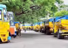 HYD: ట్యాంకర్&zwnj; డ్రైవర్ల ధర్నా విరమణ.. బంకుల వద్ద రద్దీ
