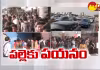 పంతంగి టోల్ ప్లాజా వద్ద సంక్రాంతి రష్ 