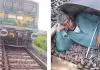 రైల్వే ట్రాక్&zwnj;పై ఆదమరిచి నిద్రపోయి.. లోకో పైలెట్&zwnj; అప్రమత్తం కావడంతో