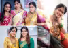 బిగ్&zwnj; బాస్&zwnj; బ్యూటీ ఇంట పండగ సందడి, తారల భక్తి పారవశ్యం (ఫొటోలు)