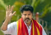 తొక్కిసలాట తర్వాత ప్రజల ముందుకు విజయ్