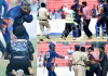 ఉప్పల్&zwnj; స్టేడియం: ఇదేం అభిమానం?.. ఉలిక్కిపడ్డ హార్దిక్&zwnj;, అభిషేక్&zwnj; (చిత్రాలు)