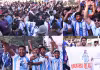 మెస్సీ మ్యాచ్&zwnj;.. ఫ్యాన్స్&zwnj; జోష్&zwnj;! (ఫొటోలు)