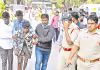 సీఐపై కత్తితో యువకుడు దాడి