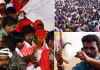 ఆదివాసీ ఆచారాలతో సారలమ్మకు స్వాగతం.. మేడారంలో కిక్కిరిసిన భక్తులు (ఫొటోలు)