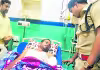 సీఐపై కత్తితో దాడి