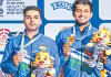 రుద్రాంక్ష్ గురి బంగారం అర్జున్&zwnj;కు రజతం  