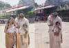 పెళ్లిరోజున తిరుమలలో యాంకర్&zwnj; లాస్య దంపతులు (ఫోటోలు)