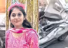 లారీని ఢీకొట్టిన కారు.. తల్లి, బిడ్డ దుర్మరణం!