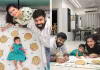 తన ముద్దుల గారాలపట్టితో బిగ్&zwnj;బాస్ శివజ్యోతి బొబ్బట్ల పండుగ (ఫొటోలు)