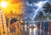 అటు మండే ఎండలు.. ఇటు పిడుగులు 