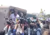 తెలంగాణ సచివాలయం దగ్గర తీవ్ర ఉద్రిక్తత