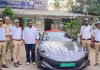 బుడ్డోడి స&zwnj;ర&zwnj;దా.. లగ్జరీ కారు గోవిందా!