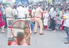 విద్యార్థులపై చేయిచేసుకున్న సీఐ రవికుమార్&zwnj; 