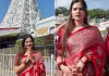 తిరుమల శ్రీవారి సేవలో యాంకర్ శ్రీముఖి (ఫొటోలు)