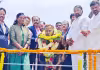 తెలంగాణ ఒలింపిక్&zwnj; భవనాన్ని ప్రారంభించిన పీటీ ఉష