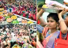 విజయవాడ : ఆషాఢ సారెతో అమ్మవారి దర్శనానికి పోటెత్తిన భక్తులు (ఫొటోలు)
