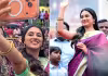 హైదరాబాద్&zwnj; ఈసీఐఎల్ లో సందడి చేసిన నటి ప్రియాంకా మోహన్ (ఫోటోలు)
