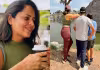 నేచర్ ఎంజాయ్ చేస్తోన్న టాలీవుడ్ నటి అనసూయ (ఫోటోలు)