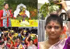 ఇంద్రకీలాద్రిపై పండ్లు, కూరగాయలే ఆభరణాలుగా దుర్గమ్మ దర్శనం (ఫొటోలు)