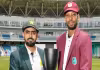 చరిత్ర సృష్టించిన వెస్టిండీస్&zwnj;- పాక్&zwnj; టెస్టు మ్యాచ్&zwnj;