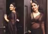 బ్లాక్ శారీలో మెరిసిన కాయదు లోహర్.. ఫోటోలు