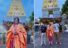 సింహాచలం ఆలయంలో సింగర్ మంగ్లీ ప్రత్యేక పూజలు (ఫొటోలు)