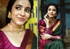 పట్టు చీరలో పరవశింపజేసిన అందాల భామ.. (ఫొటోలు)