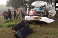 Pilgrims Dead In Assam Road Accident On National Highway-37 - Sakshi