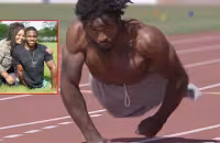 Meet Zion Clark the fastest man on two hands - Sakshi