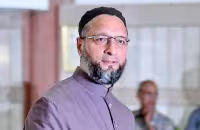 Mp Asaduddin Owaisi Chit Chat With Media - Sakshi