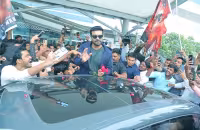 Ram Charan Lands In Delhi for India Today Conclave 2023 - Sakshi