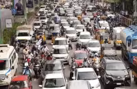 Traffic advisory due to President Murmu visit in Hyderabad - Sakshi