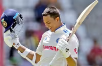 Yashasvi Jaiswal-Test Century-Debut Match-Batter-Broken-Several Records - Sakshi