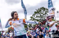 Aditi Gopichand Swami Became Youngest Ever Archery World Champion - Sakshi