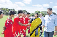We Will Give The Most Support To Football - Sakshi