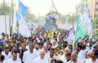 YSRCP Samajika Sadhikara Bus Yatra parvathipuram manyam Meeting - Sakshi