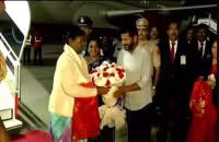 President Droupadi Murmu Reached Hyderabad - Sakshi