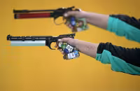 Asia Olympic Qualifiers: Indian Shooters Pick Up More Gold Medals In Jakarta - Sakshi