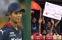WPL 2024: RCB Player Shreyanka Patil Received Marriage Proposal From A Fan During Match Gujarat Giants - Sakshi