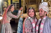 Surbhi Chandna Ties Knot With Karan Sharma In Jaipur - Sakshi