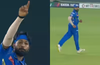 Rohit Sharma Confused As Hardik Pandya Orders Him To Switch His Position - Sakshi