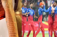 IPL 2024 Die Hard RCB Fan Tribute to WPL 2024 champs Gets Names Inked - Sakshi